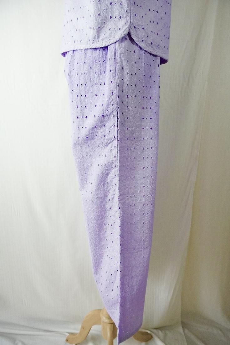 Lace Relax Pants  Lilac 