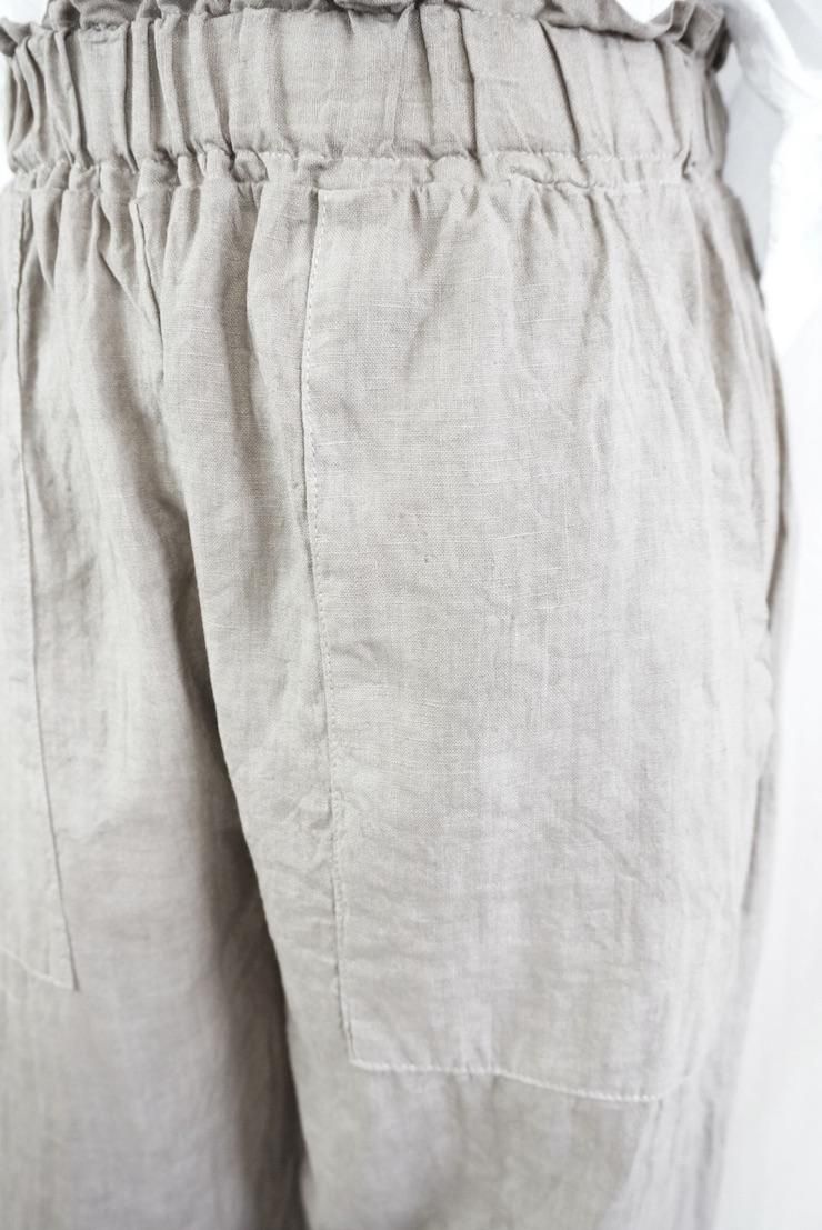French Linen Easy Pants Taupe