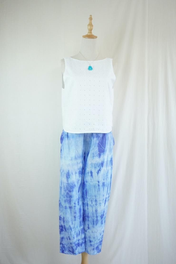 French Linen Easy Pants Horizon