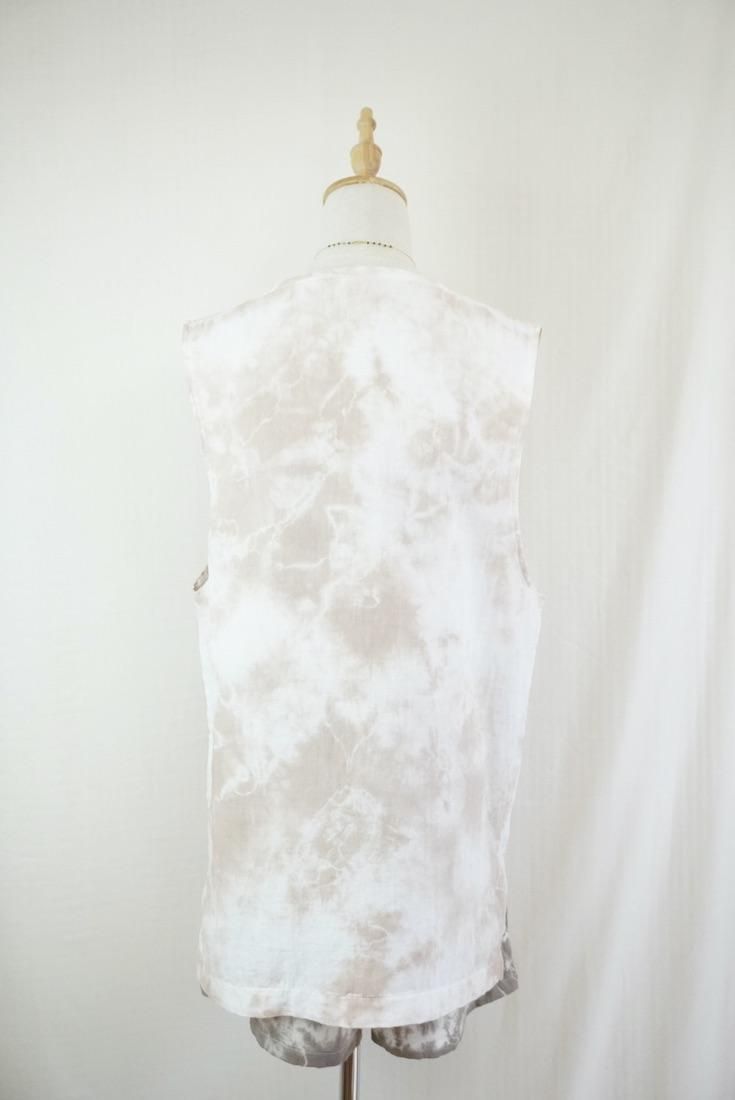 W gauze Big silhouette tank Seed 
