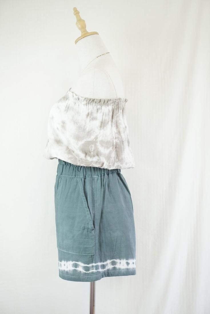 W gauze Easy Shorts Inkblack