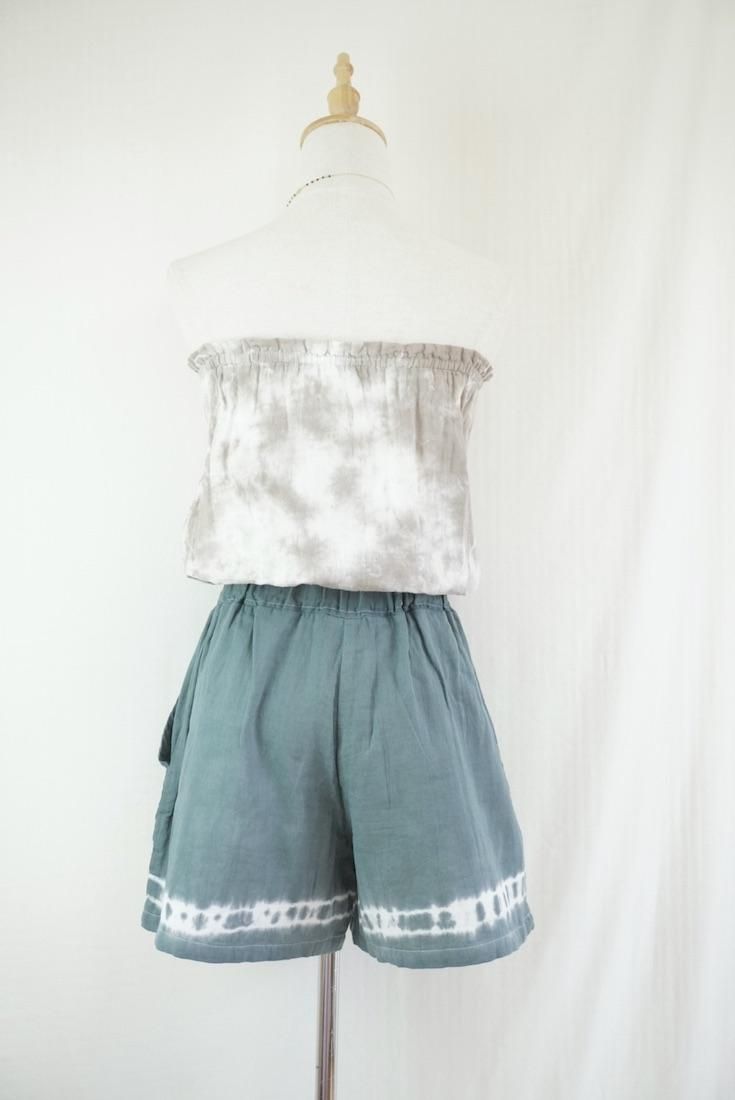 W gauze Easy Shorts Inkblack