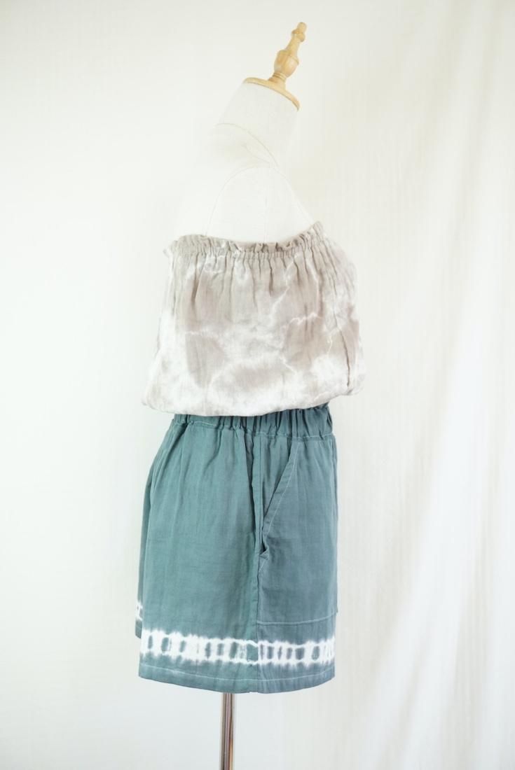 W gauze Easy Shorts Inkblack