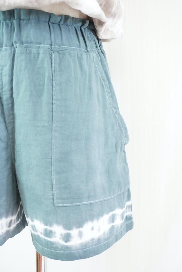 W gauze Easy Shorts Inkblack