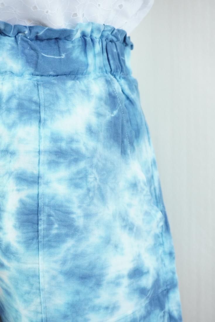 W gauze Easy Shorts Bluejeans x Lightgray
