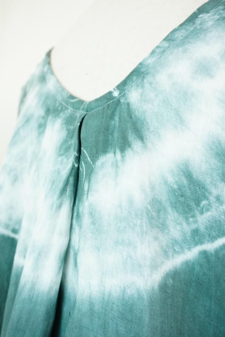 French Linen Relax Dress Ivy  