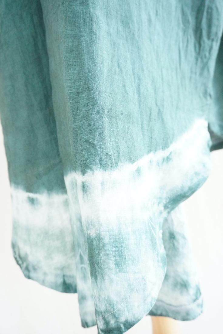 French Linen Relax Dress Ivy  