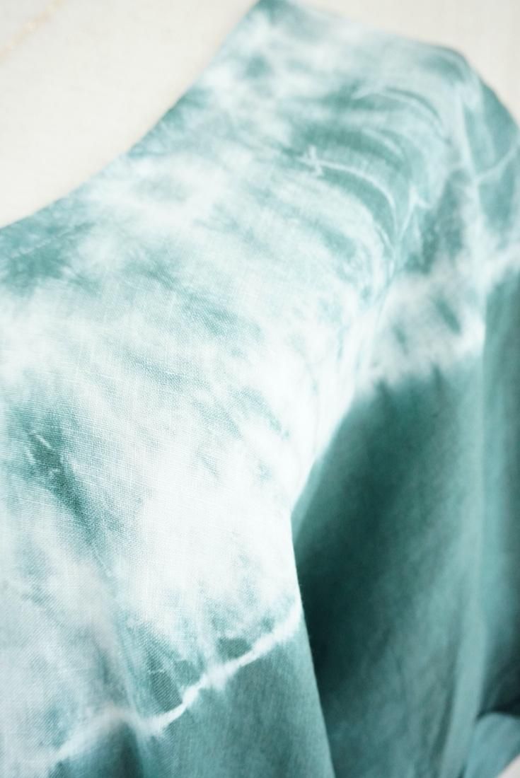 French Linen Relax Dress Ivy  