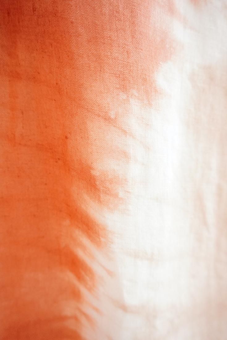 French Linen Relax Dress “RetroBrown x Cafelate”