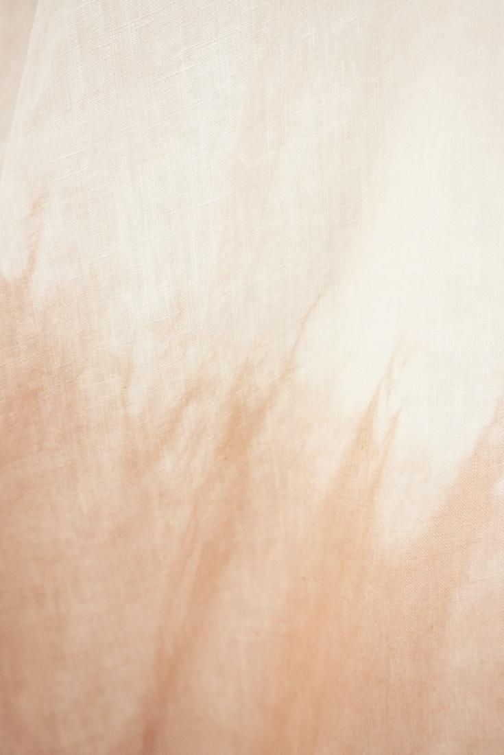 French Linen Relax Dress Sandybeach x Cafelate x Brown