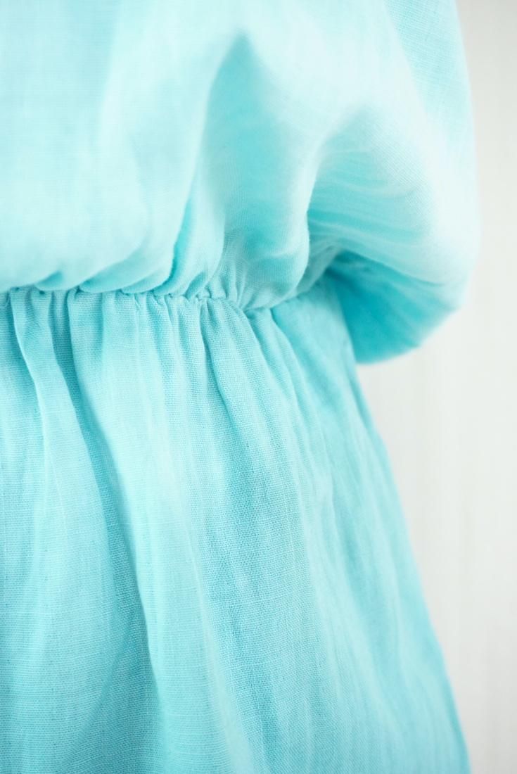 W-gauze Bare in one Turquoise x Under the sea x Navy