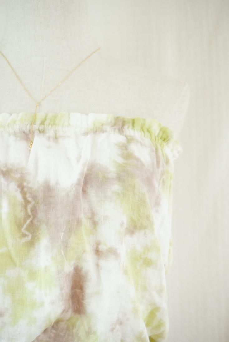 W-gauze Short Bare top