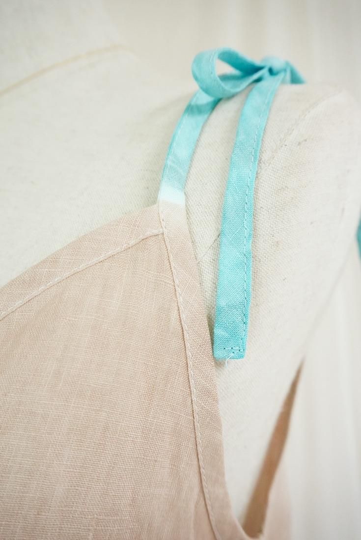 French Linen Ribbon Camisole  Cafelate x Under the sea