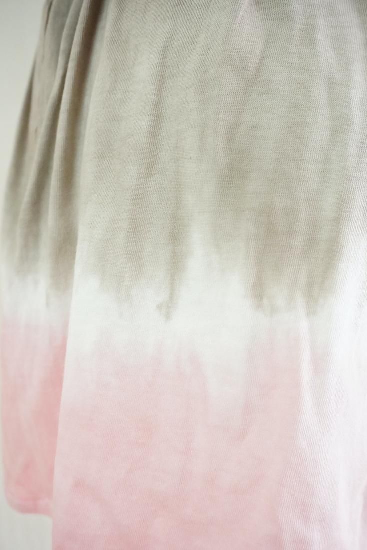 Cotton Tee in one Taupe x Pinkbeige 