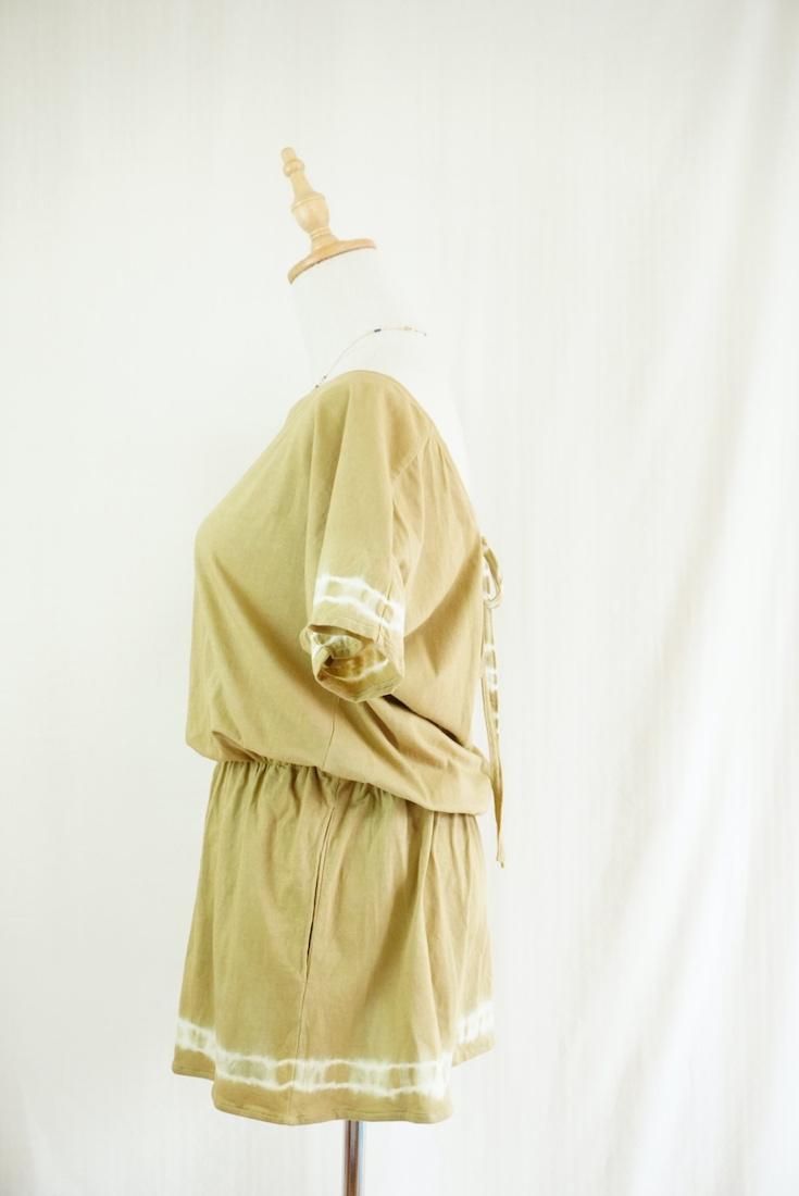 Cotton Tee in one Khaki