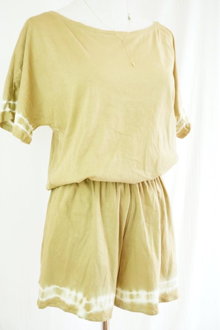 Cotton Tee in one Khaki