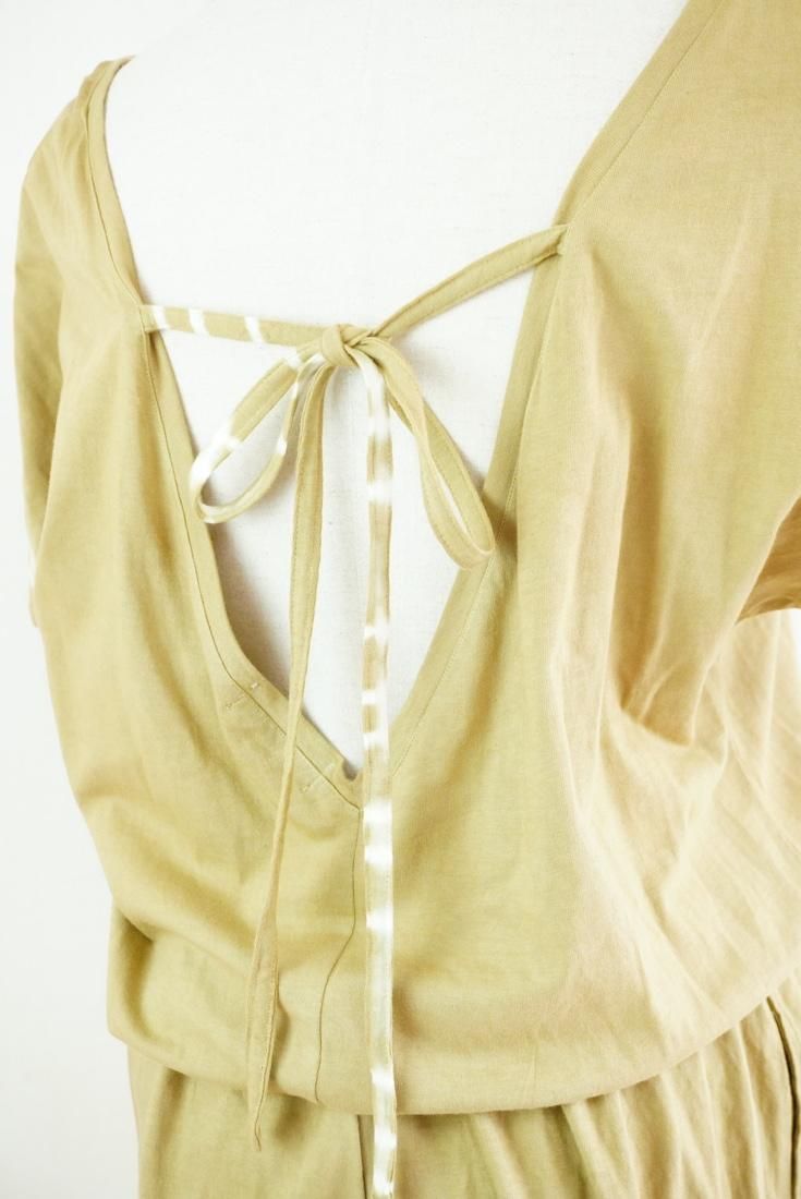 Cotton Tee in one Khaki