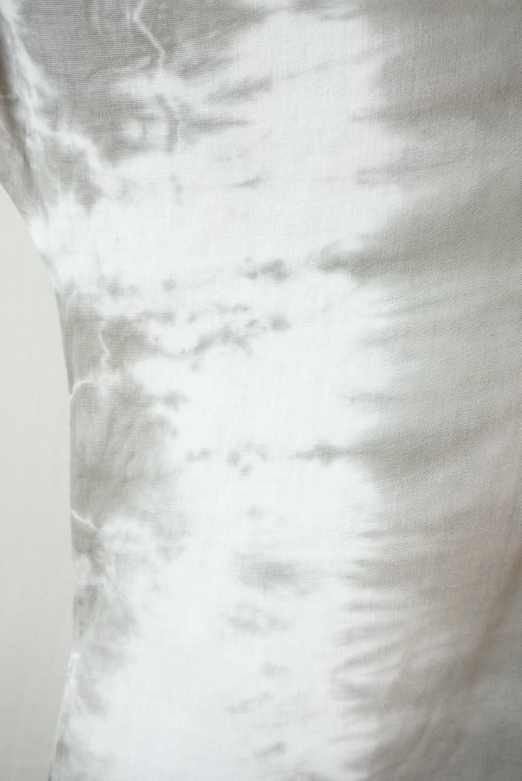 W-gauze Short Relax Dress Taupe