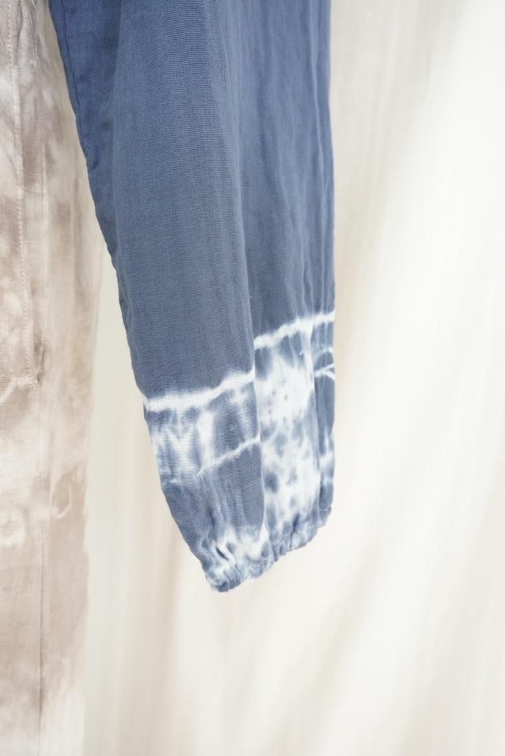 W gauze Ribbon Cardigan  Navy 