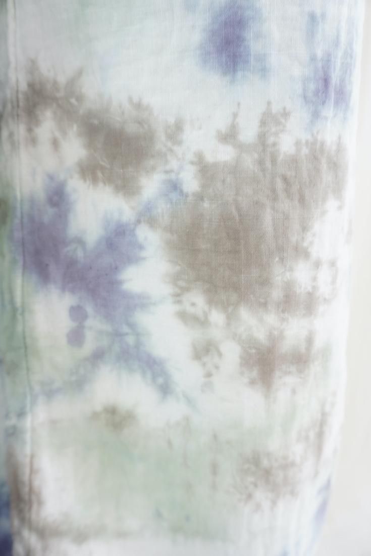W gauze Relax Pants Lavender x Pistachio x Taupe