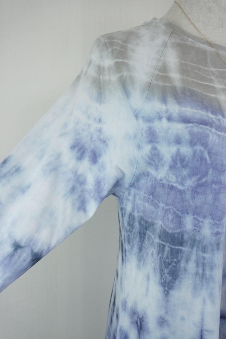 Cotton Long Sleeve OP  Taupe x Lavender x InkBlack  