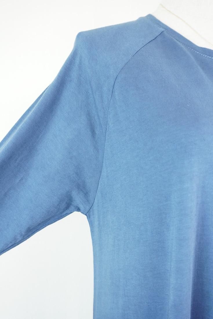 Cotton Long Sleeve OP  Navy