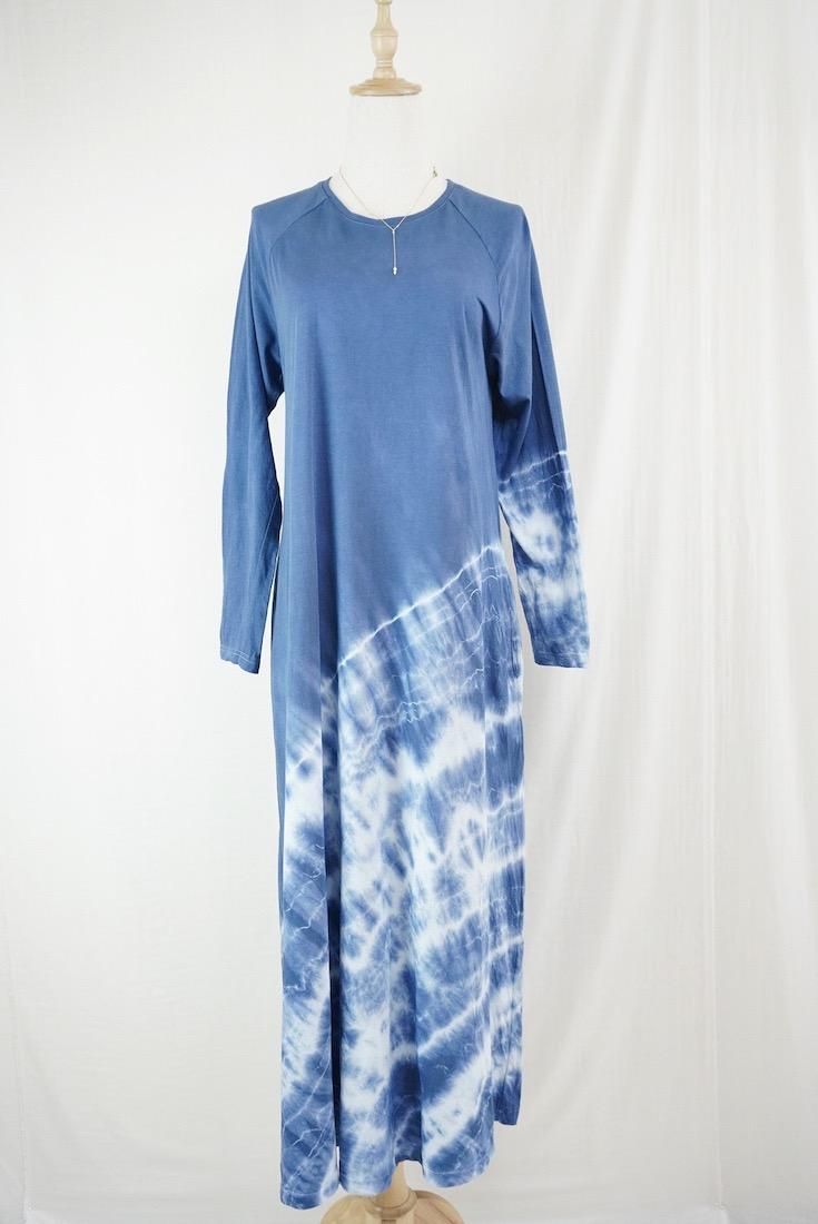 Cotton Long Sleeve OP  Navy