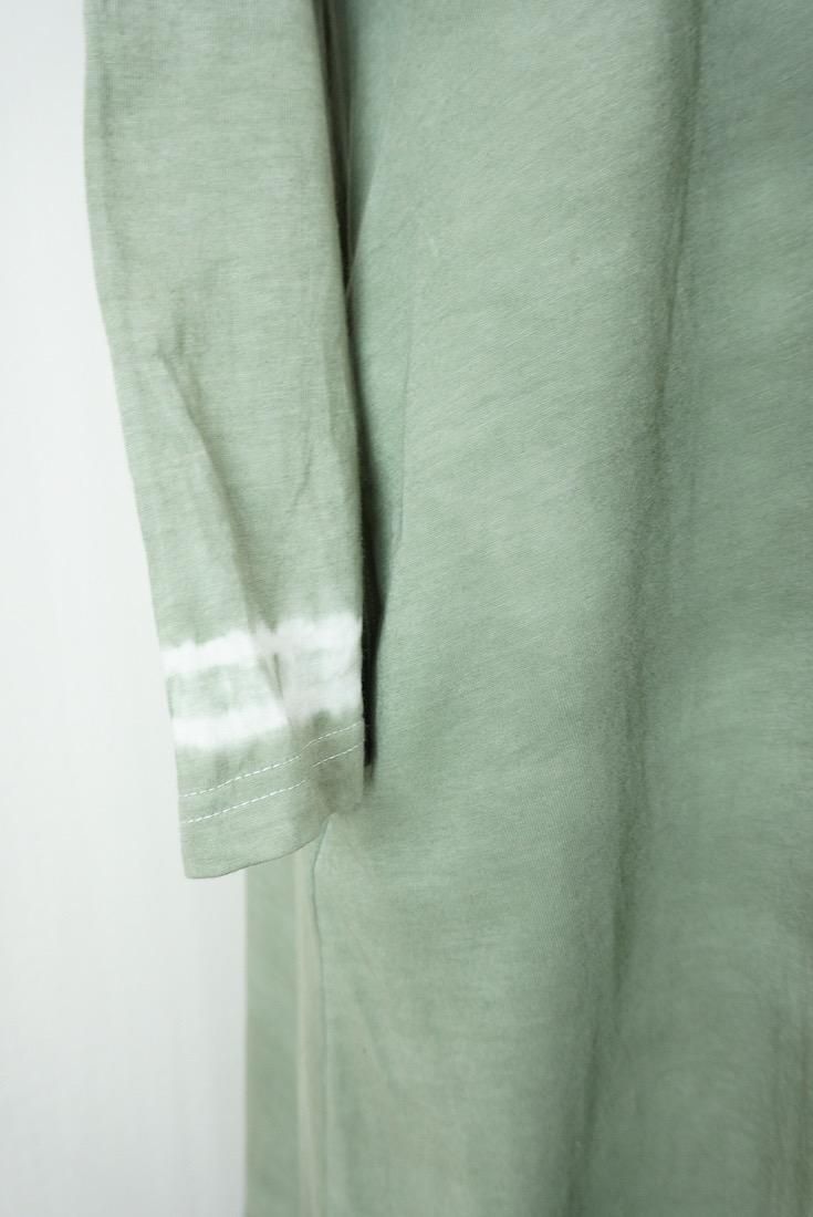 Cotton Long Sleeve OP  Greentea x Hazelnuts