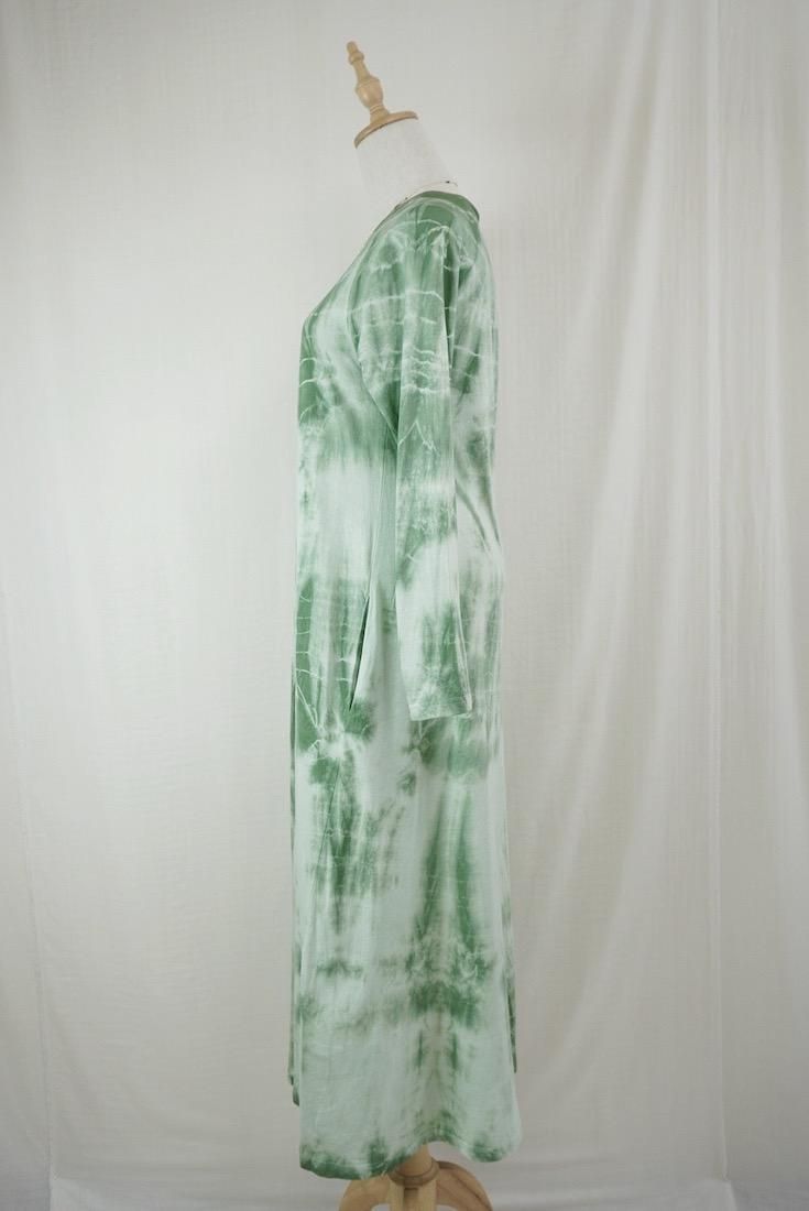 Cotton Long Sleeve OP  Junglegreen x Pistachio