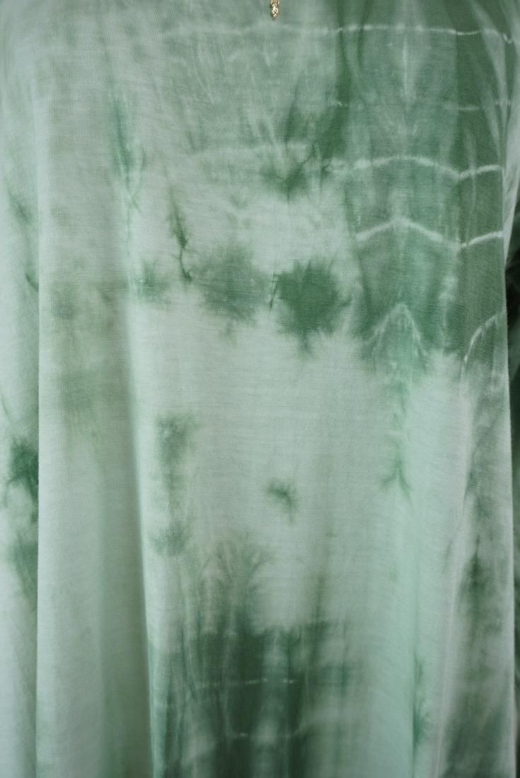 Cotton Long Sleeve OP  Junglegreen x Pistachio