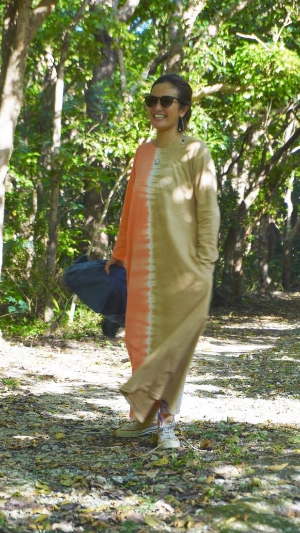 Cotton Long Sleeve OP  Junglegreen x Pistachio