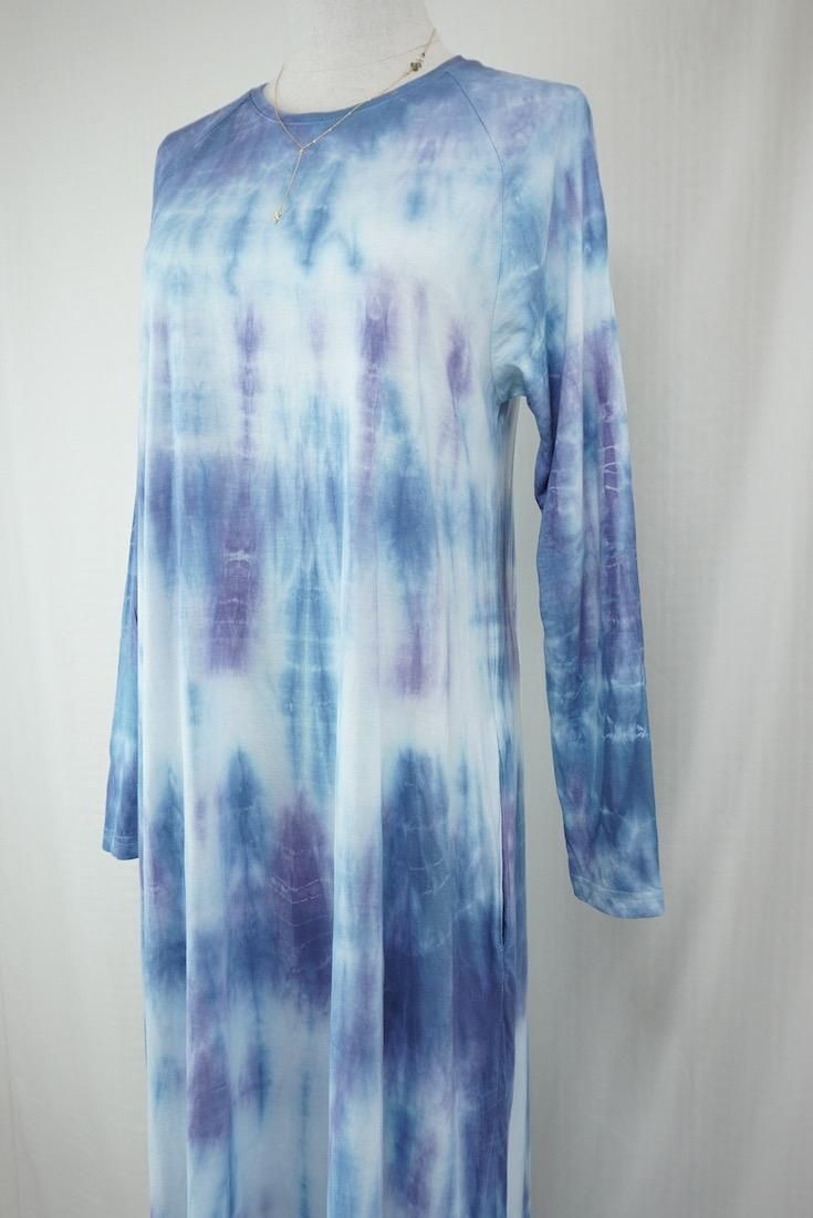 Cotton Long Sleeve OP  Bluejeans x Amethyst