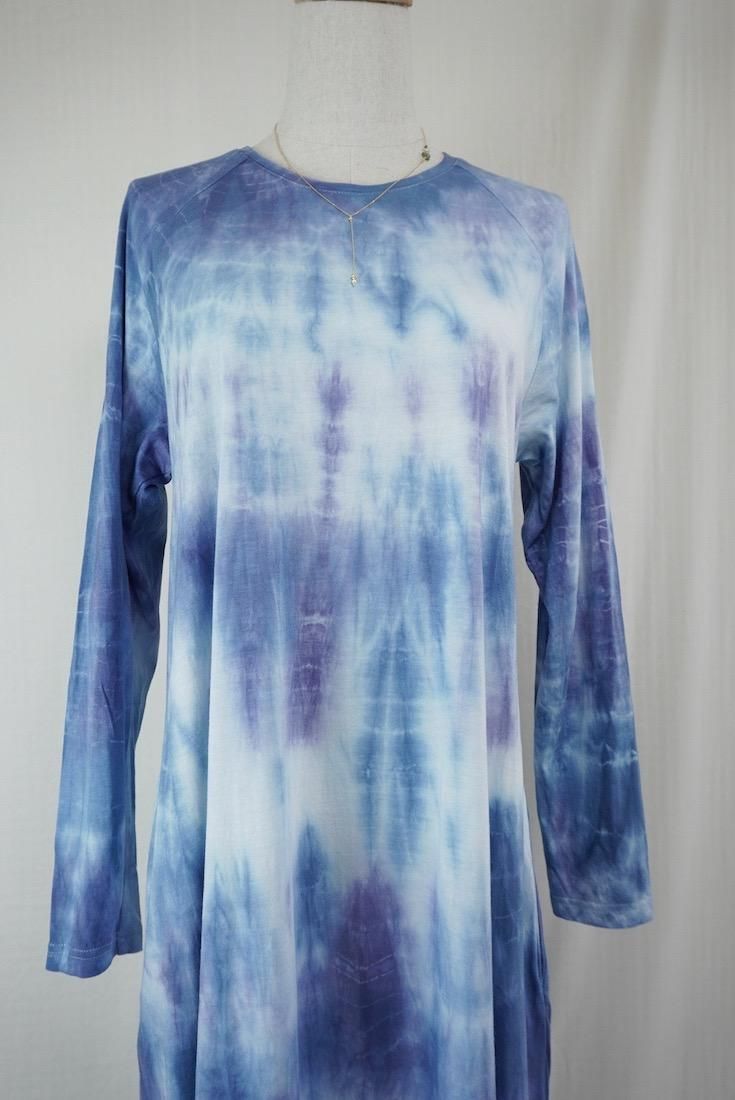 Cotton Long Sleeve OP  Bluejeans x Amethyst