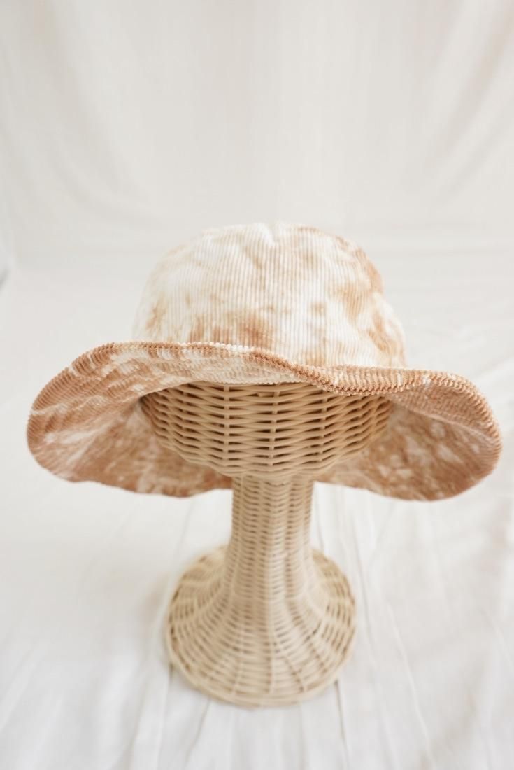 Corduroy Bucket Hat   Terracotta 