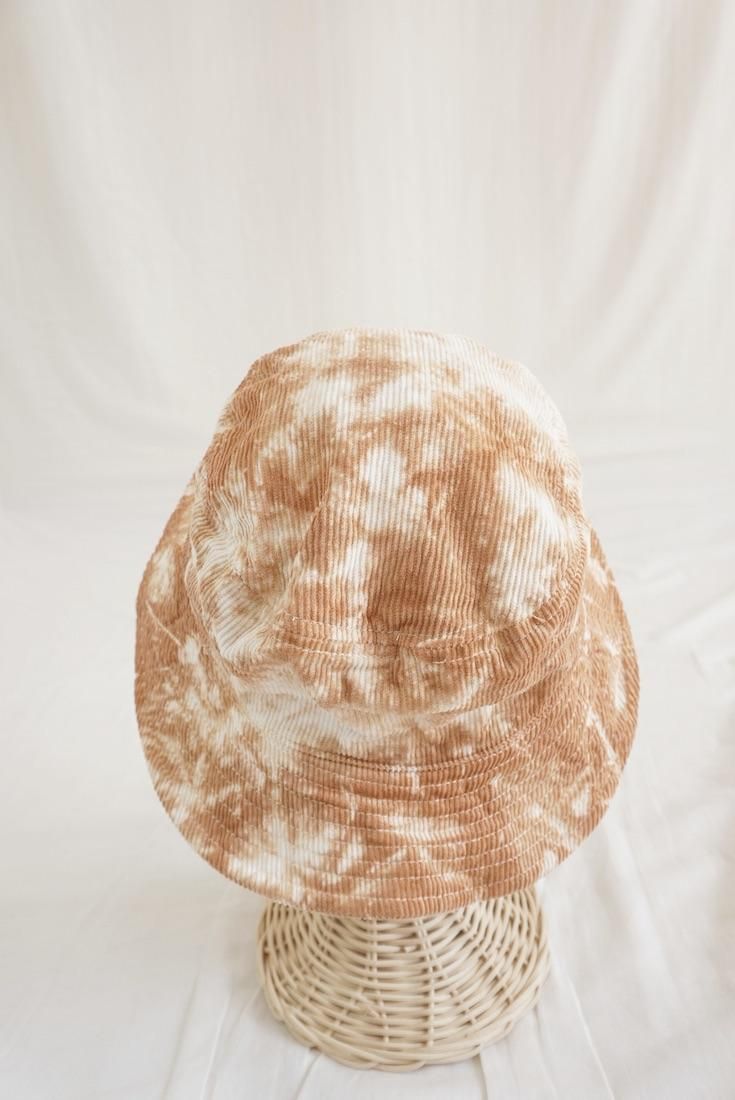 Corduroy Bucket Hat   Terracotta 