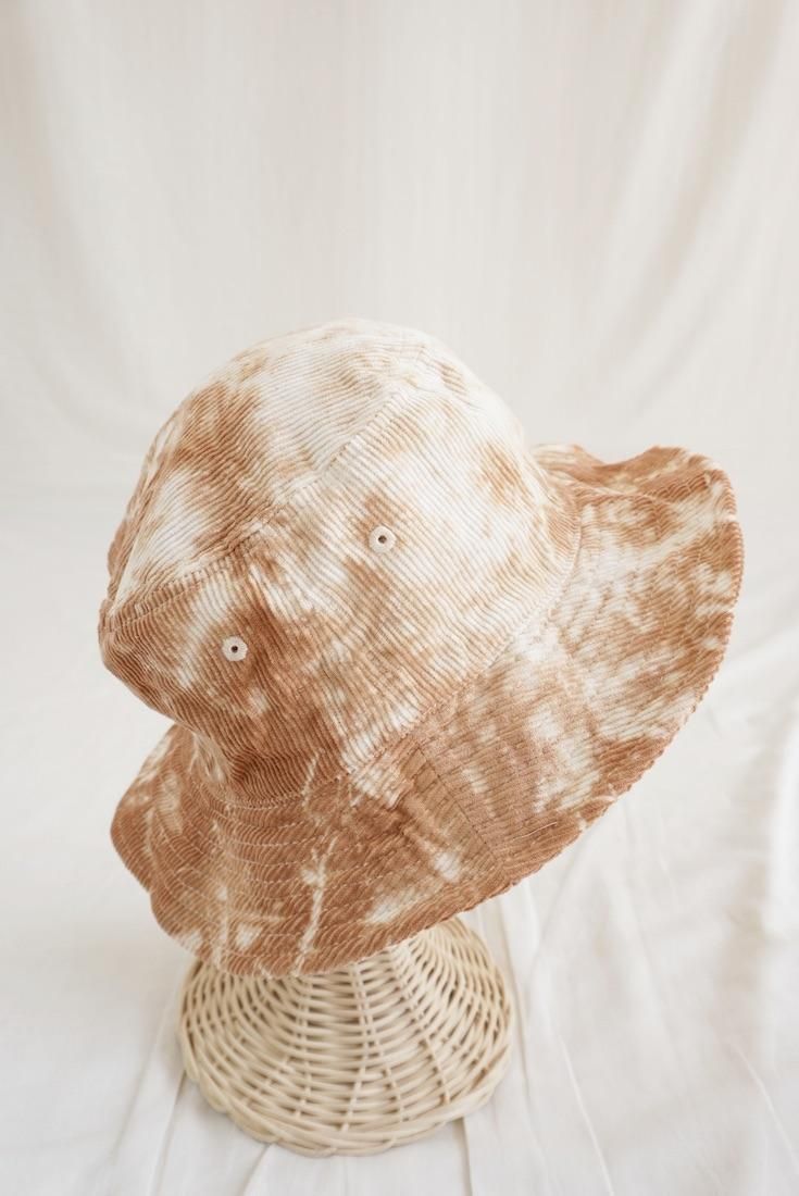 Corduroy Bucket Hat   Terracotta 