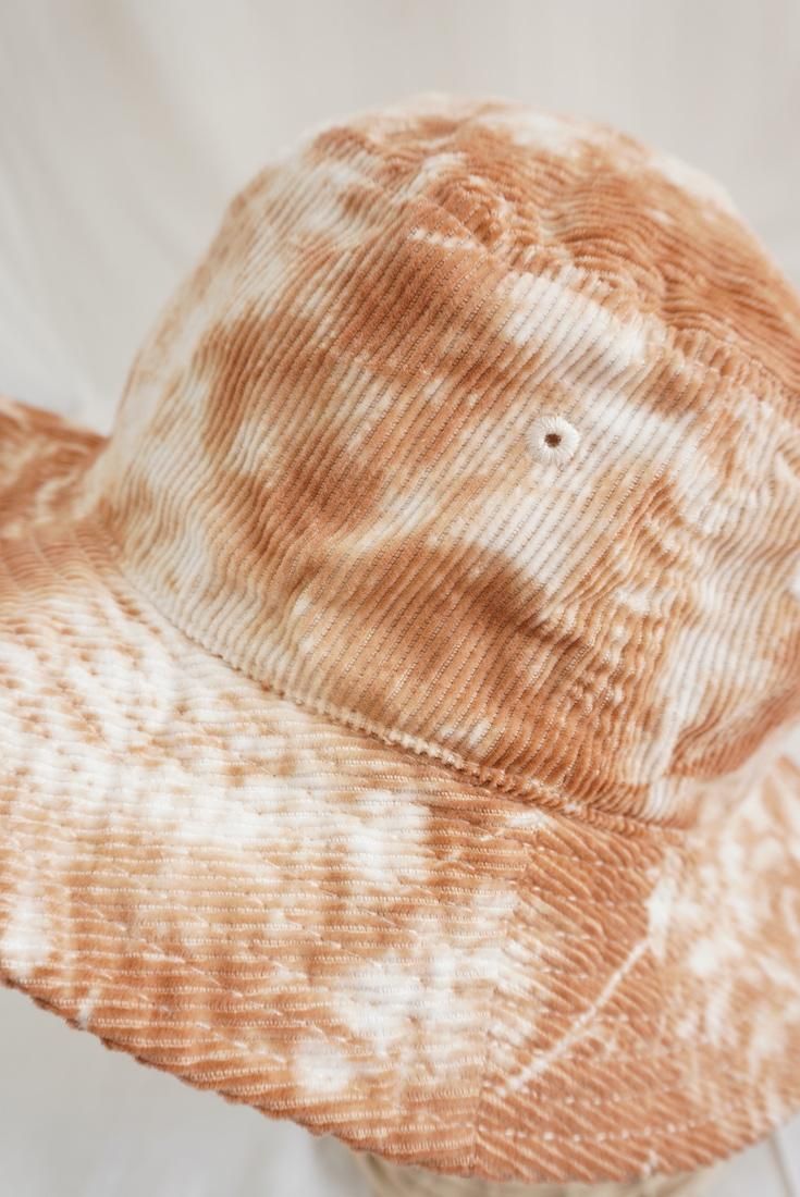 Corduroy Bucket Hat   Terracotta 