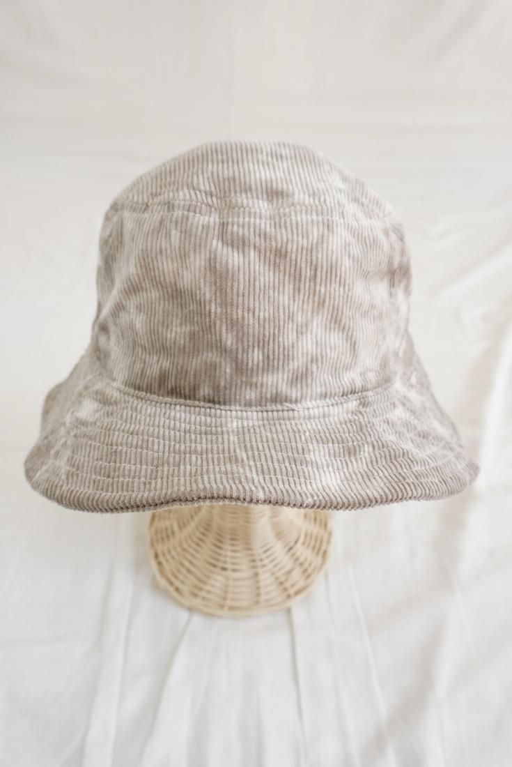 Corduroy Bucket Hat   Taupe 