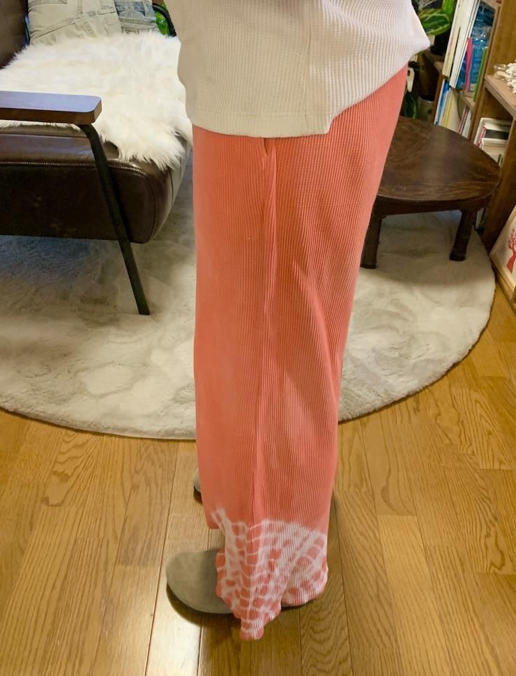 USA Organic Cotton Thermal Relax Pants Mustard