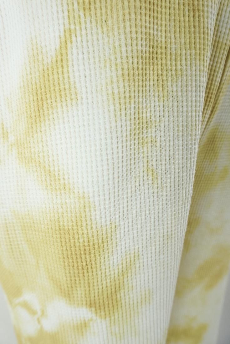 USA Organic Cotton Thermal Relax Pants Mustard
