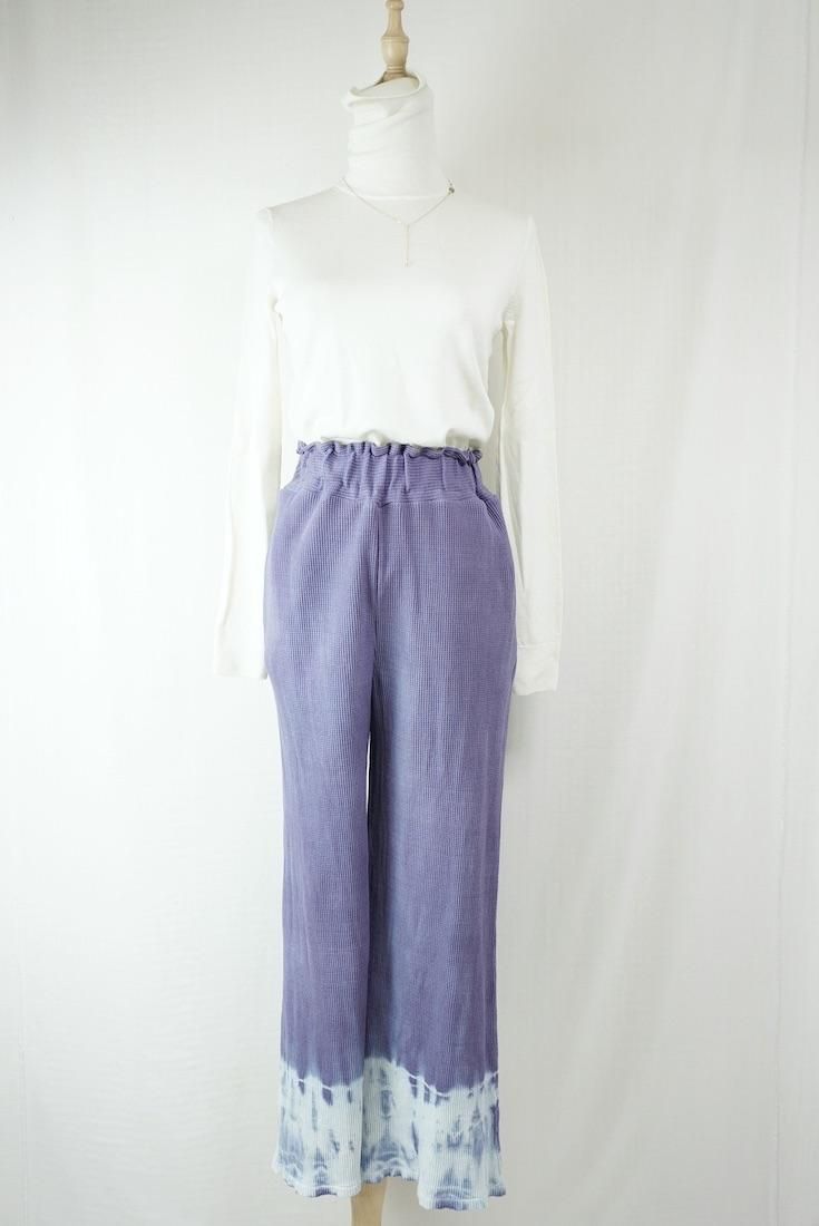 USA Organic Cotton Thermal Relax Pants Lavender