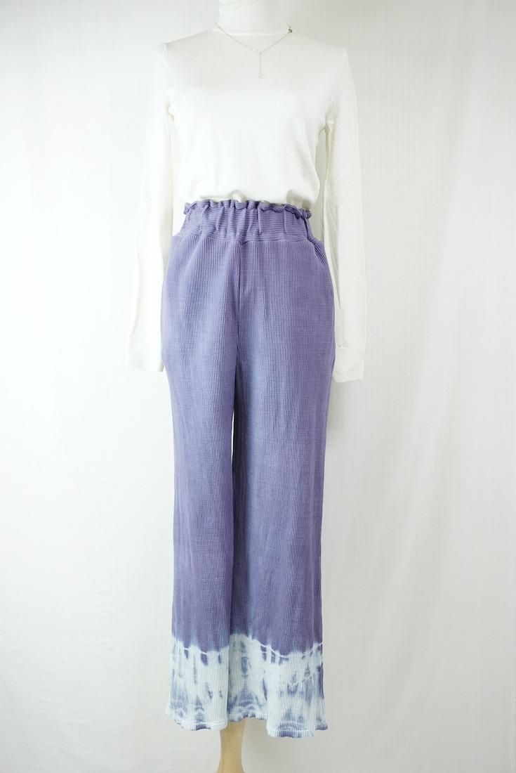 USA Organic Cotton Thermal Relax Pants Lavender