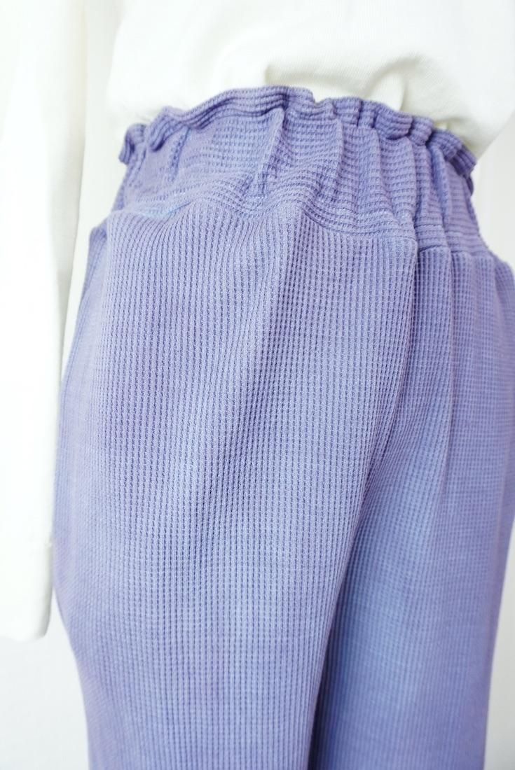 USA Organic Cotton Thermal Relax Pants Lavender
