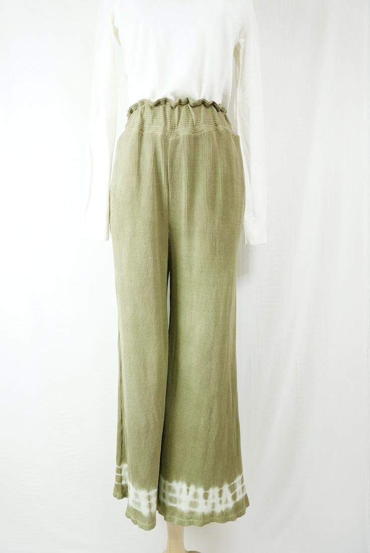 USA Organic Cotton Thermal Relax Pants Khaki