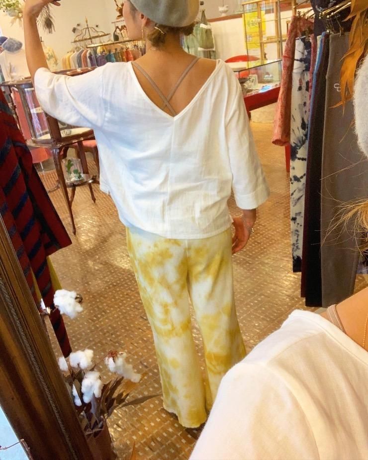 USA Organic Cotton Thermal Relax Pants Guava