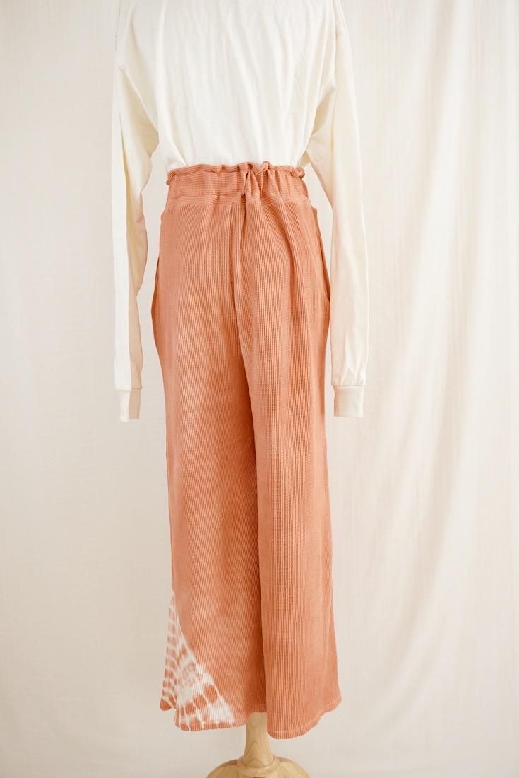 USA Organic Cotton Thermal Relax Pants Guava