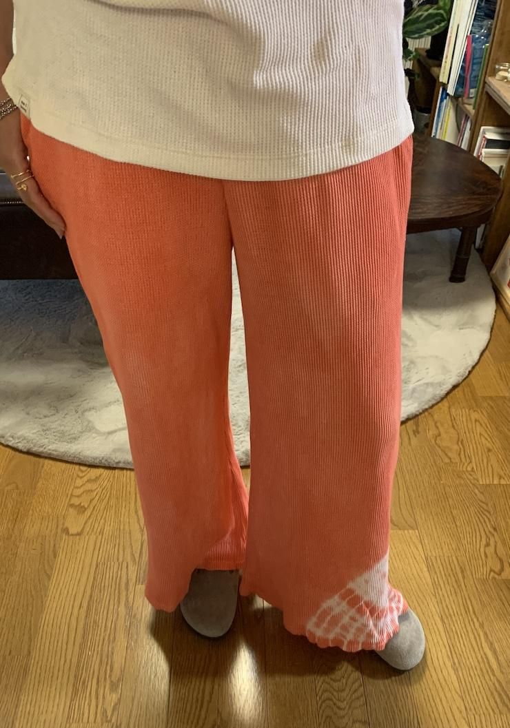 USA Organic Cotton Thermal Relax Pants Violet