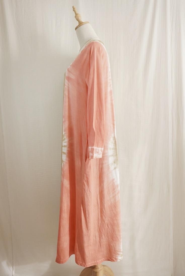 Cotton Long Sleeve OP  Hazelnuts x Sunsettime