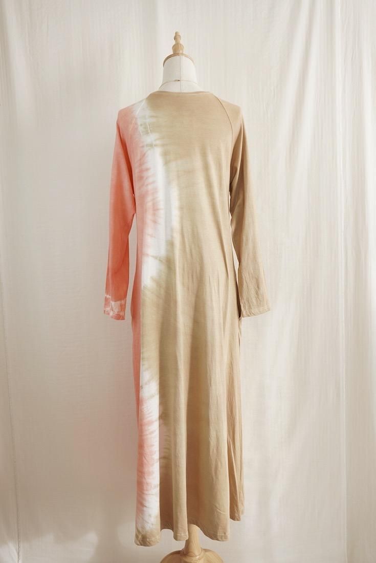 Cotton Long Sleeve OP  Hazelnuts x Sunsettime
