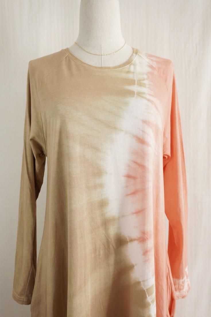 Cotton Long Sleeve OP  Hazelnuts x Sunsettime
